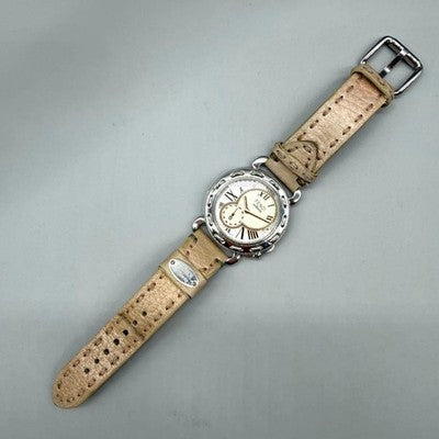 FENDI SELLERIA 8100M QUARTZ WATCH SILVER TONE - BATTERY REPLACED 3/31