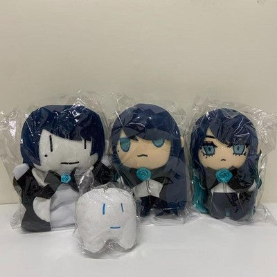 ADO HA-CHAN BIRTHDAY PLUSH DOLL SET OF 4 PUPPET ORIHARA DESIGN JAPAN SINGER MINT