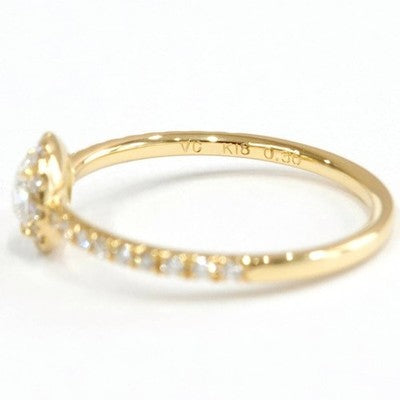 AHKAH VIVIENNE ROSE RING, 18K GOLD, 0.30CT ROSE CUT DIAMOND JAPAN SIZE 7.5