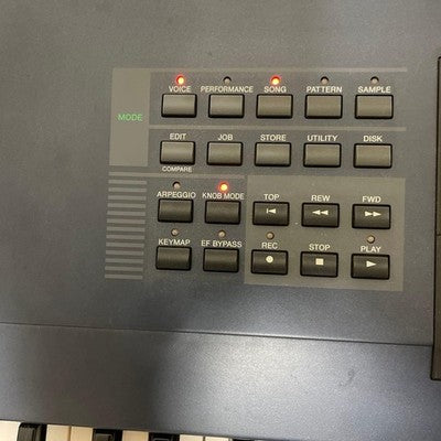 YAMAHA EX5 VINTAGE YAMAHA SYNTH KEYBOARD W/ POWER CABLE FROM JAPAN