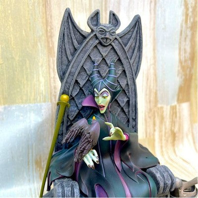 DISNEY MALEFICENT TRINKET BOX FIGURE SLEEPING BEAUTY VILLAIN RESIN RARE