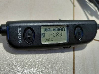 Sony WM-EX707 Cassette Player Blue Excellent /w Remote Charger Battery From JPN