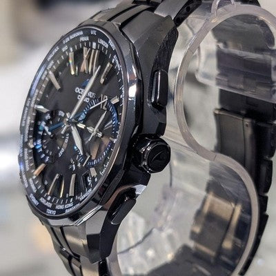 CASIO OCEANUS BLACK MANTA OCW-S3400B-1AJF SOLAR RADIO CONTROLLED WATCH