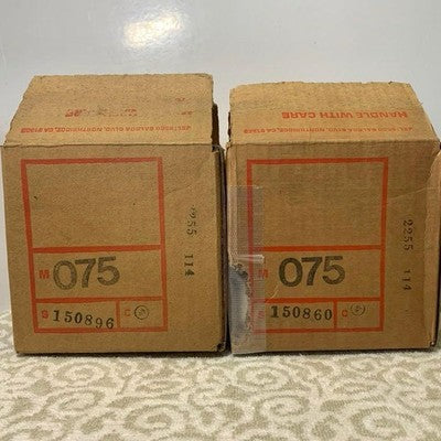 JBL 075 ALNICO TWEETER PAIR 8OHM VINTAGE SPEAKERS WITH BOX MANUAL SET