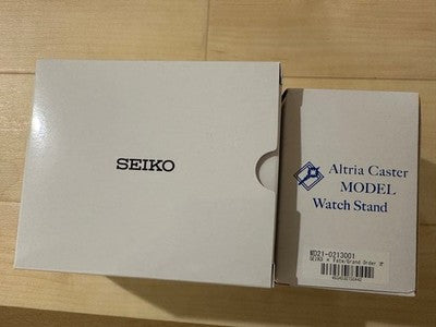SEIKO FATE GRAND ORDER ARTORIA CASTER SZER082 LIMITED WATCH BOX STAND JP
