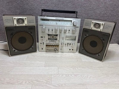 MARANTZ CRS-8000 BOOMBOX CASSETTE RADIO PLAYER DETACHABLE SPEAKER MAINTAINED