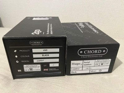 CHORD HUGO 2 2GO SET WITH PW AUDIO 1960S HUGO 2 TO 4.4F CABLE -
