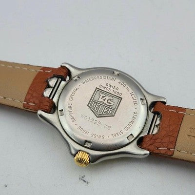 TAG HEUER PROFESSIONAL WG1222 QUARTZ 200M WATER RESISTANT TWO-TONE WATCH 32MM