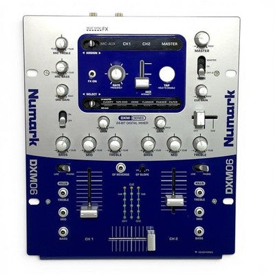 NUMARK DXM06 2-CHANNEL 24 BIT DIGITAL MIXER DJ SCRATCH EFFECTS MUSIC FROM JAPAN