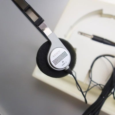 SONY MDR-3 VINTAGE RETRO DYNAMIC HEADPHONES - SOUND OUTPUT CONFIRMED AS IS