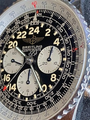 BREITLING NAVITIMER COSMONAUTE A12023 LEMANIA AUTOMATIC LIMITED EDITION JPN