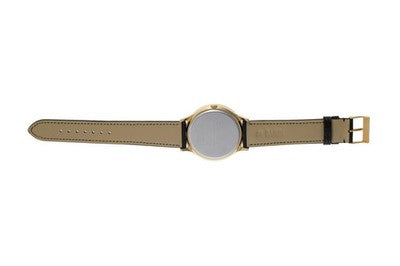 CITIZEN CAL-4P85 CAMPANOLA COSMO SIGN BLUE DIAL QUARTZ MEN'S WATCH MOON USED