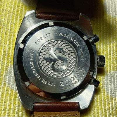 ZODIAC SEADRAGON ZO2217 CHRONOGRAPH NEW MOVEMENT NATO STRAP SWISS WATCH