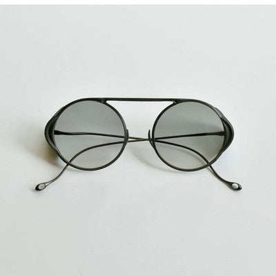 RIGARDS X BORIS BIDJAN SABERI RG1011BBS ANTIQUE BLACK SUNGLASSES LUXURY RARE