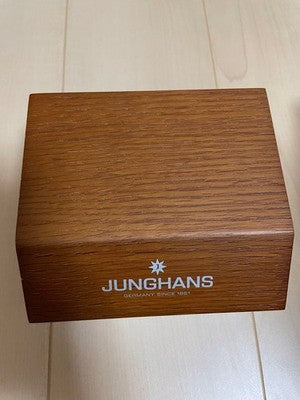 JUNGHANS MEISTER CHRONOSCOPE MEN'S WRISTWATCH ROUND FACE GERMAN MADE AUTOMATIC
