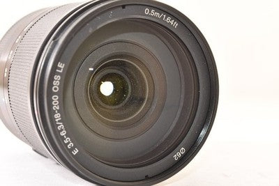 SONY E 18-200MM F3.5-6.3 OSS LE SEL18200LE LIGHTWEIGHT AND COMPACT BODY AS IS