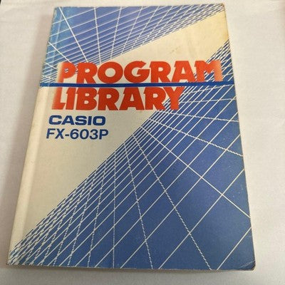 CASIO FX-603P POCKET COMPUTER SCIENTIFIC PROGRAMMABLE FUNCTION CALCULATOR TESTED