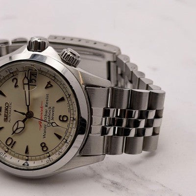 SEIKO ALPINIST 4S15-6000 AUTOMATIC WATCH ~19CM WRIST, 38MM CASE, DAILY