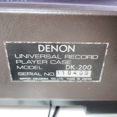DENON DP-3000 DK-200 TURNTABLE W/ PIONEER PA-5000 TONEARM FROM JAPAN