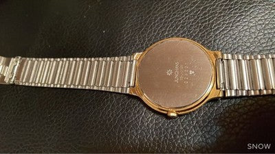 JUNGHANS LADIES WRISTWATCH ROUND FACE STAINLESS STEEL BELT EXCELLENT++++