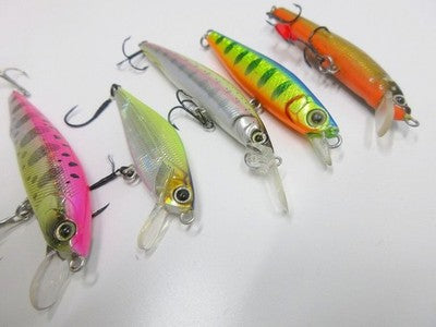 MINNOW SET 16 PIECES FRESHWATER FISHING HARD LURE FISHING EXCELLENT++++