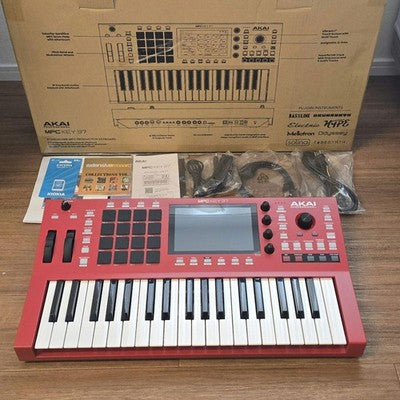 AKAI MPC KEY 37 PRODUCTION SYNTHESIZER WORKSTATION - UNUSED, COMPLETE W/ BOX