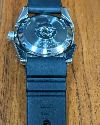 SEIKO WHITE SAMURAI 7S35-00B0 AUTOMATIC DIVER WATCH RARE JDM MODEL SET