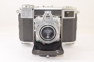 ZEISS IKON CONTESSA 35 FILM CAMERA BELLOWS CAMERA COUNTESS AS IS