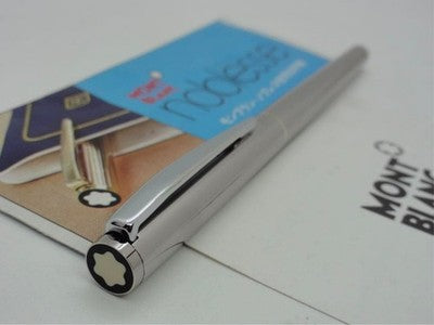 Montblanc Noblesse No 1122 Fountain Pen Silver EF Buffed Finish Used From Japan