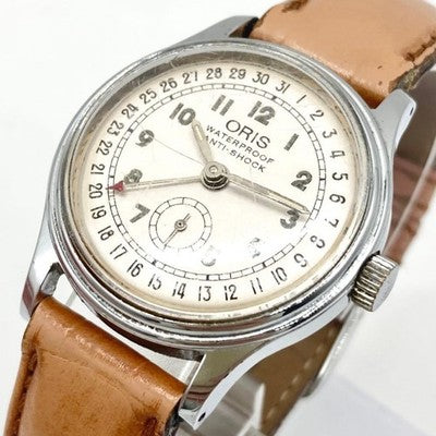 ORIS 6651 POINTER DATE CAL.704 MANUAL WINDING SMALL SECONDS WATCH VINTAGE