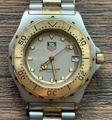 TAG HEUER 3000 PROFESSIONAL 200M 934.206 VINTAGE QUARTZ MENS WATCH SWISS