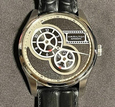 HAMILTON JAZZMASTER REGULATOR CINEMA AUTO WATCH H42605731 42MM SWISS MADE