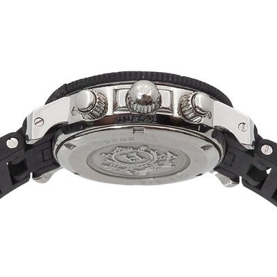 HERMES CLIPPER DIVER CL2 315 CHRONOGRAPH LADIES WRISTWATCH DATE DISPLAY, BLACK