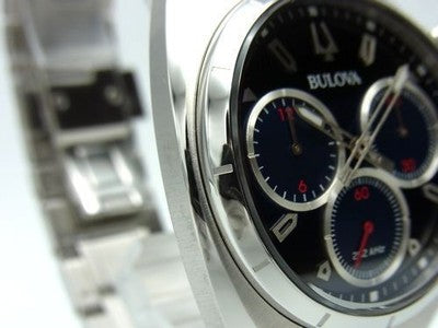 BULOVA CURVE SPORT CHRONOGRAPH QUARTZ MEN’S WATCH 96A185 WITH BOX