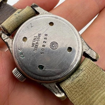LACO SPORT MILITARY VINTAGE MANUAL WIND MEN WATCH GERMANY DIVER STYLE RARE