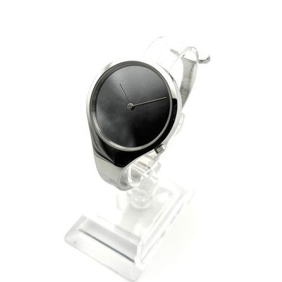 GEORG JENSEN VIVIANNA TORUN MIRROR DIAL WATCH 326 SILVER BANGLE SWISS MADE