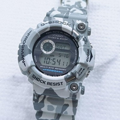 CASIO G-SHOCK GW-200CF FROGMAN QUARTZ MEN'S WATCH BLACK DIAL DIGITAL FROM JAPAN