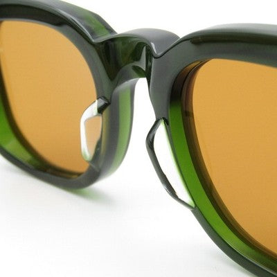 JACQUES MARIE MAGE JAX SUNGLASSES JMMXW18L BORNEO ORANGE LENS MADE IN JAPAN