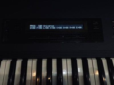 KORG M1 SYNTHESIZER SERVICED W/ NEW LEDS, BATTERY, MANUAL & CASE FROM JAPAN