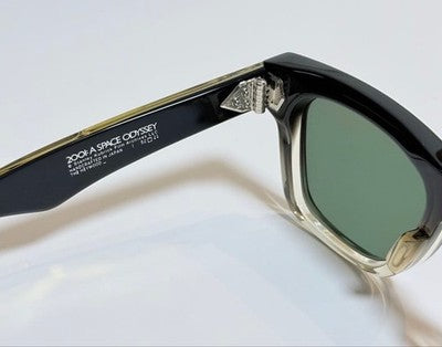 JACQUES MARIE MAGE HEYWOOD BLACK FADE 52-21-148 LIMITED EDITION EYEGLASSES