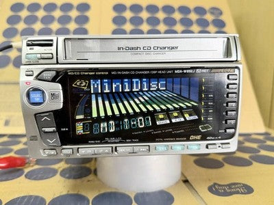 ALPINE MDA-W892J CD MD PLAYER 2DIN DSP CAR AUDIO JDM 3-CD CHANGER TESTED FROM JP