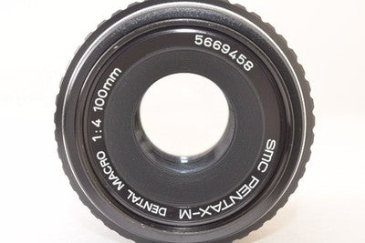 PENTAX SMC PENTAX-M DENTAL MACRO 100MM F4 K-MOUNT SHORT TELEPHOTO MACRO LENS