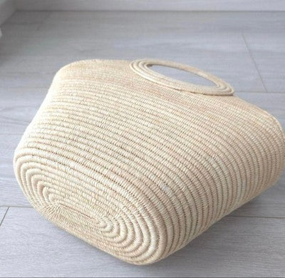 CELINE BRAIDED PANIER RAFFIA BASKET BAG SS2025 NATURAL STRAW HANDBAG NEW