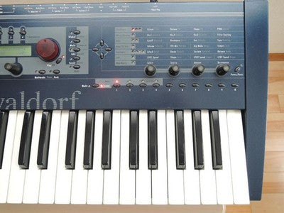 WALDORF MICROQ KEYBOARD VER 2.23 SYNTHESIZER FULLY FUNCTIONAL RARE JAPAN UNIT