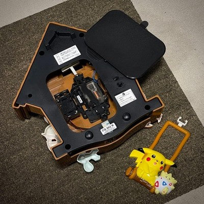 SEIKO POKEMON CUCKOO CLOCK CQ502B MELODY - FIRST GEN PIKACHU PIPPI -