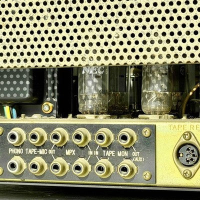SANSUI SM-33 HI-FI STEREO AMPLIFER VACUUM TUBE RECEIVER FOR PARTS OR NOT WORKING