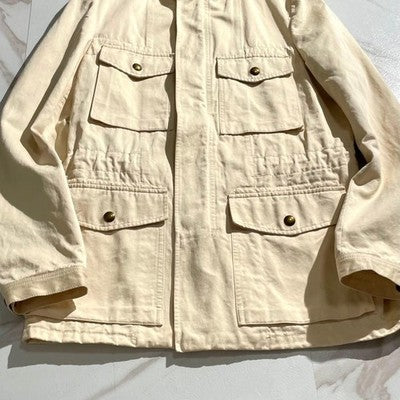 TOM FORD SAFARI JACKET BEIGE SIZE L MEN'S EASY TO WEAR SHIPS MADE IN ITALY