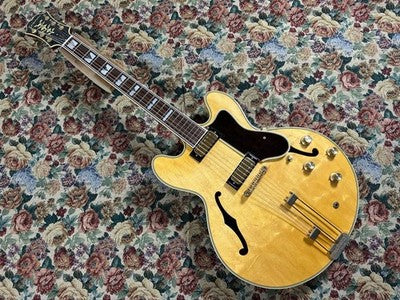 EPIPHONE USA JOHN LEE HOOKER 1964 SHERATON GUITAR MIJ ASSEMBLED USA W/ HARD CASE