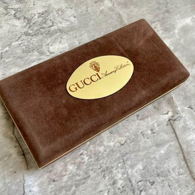 GUCCI CHANGEABLE BEZEL SHERRY LINE 5PCS SET VINTAGE WATCH PARTS WITH BOX