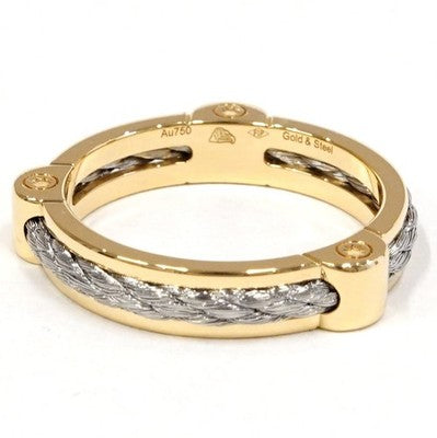 FRED FORCE 10 WINCH RING #59 (APPROX. SIZE 18.5) K18 YELLOW GOLD SS SMALL MODEL